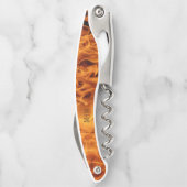 Aangepaste kurkentrekker voor monogram brandontvla (Achterkant)