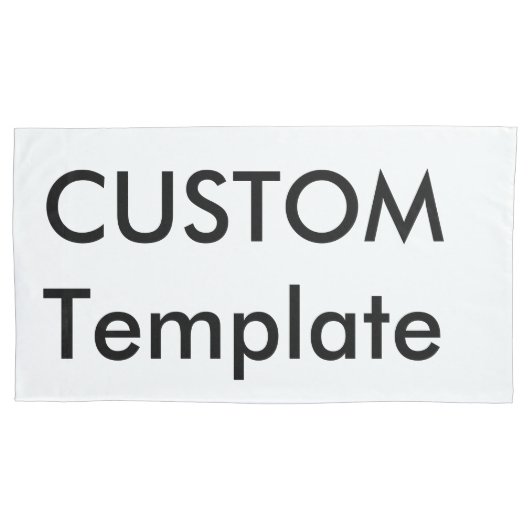 Aangepaste Kussensloop Koningsgrootte 20"x 40" (Voorkant)