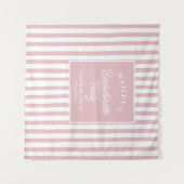 Aangepaste Kust Bachelorette Beachy & Fun Wandkleed (Voorkant (horizontaal))