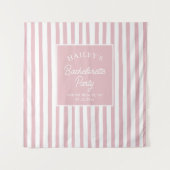 Aangepaste Kust Bachelorette Beachy & Fun Wandkleed (Voorkant)