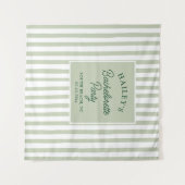 Aangepaste Kust Bachelorette Beachy & Fun Wandkleed (Voorkant (horizontaal))