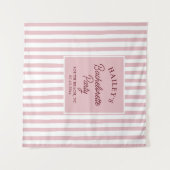 Aangepaste Kust Bachelorette Beachy & Fun Wandkleed (Voorkant (horizontaal))