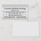 Aangepaste kwaliteitsafsluitingen en -producten visitekaartje (Voorkant / Achterkant)