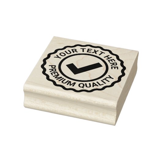 Aangepaste kwaliteitscontrole keurmerk zegel 	rubberstempel (Stempel)