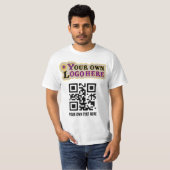 Aangepaste kwaliteitscontrolecode en -logo t-shirt (Voorkant volledig)