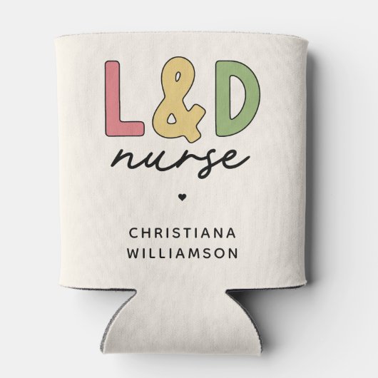 Aangepaste L- en D-verpleegster | Verpleegster Ver Blikjeskoeler (Achterkant)