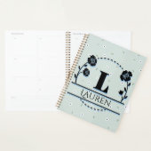 Aangepaste L naam Planner, Bloemenplanner Planner (Display)