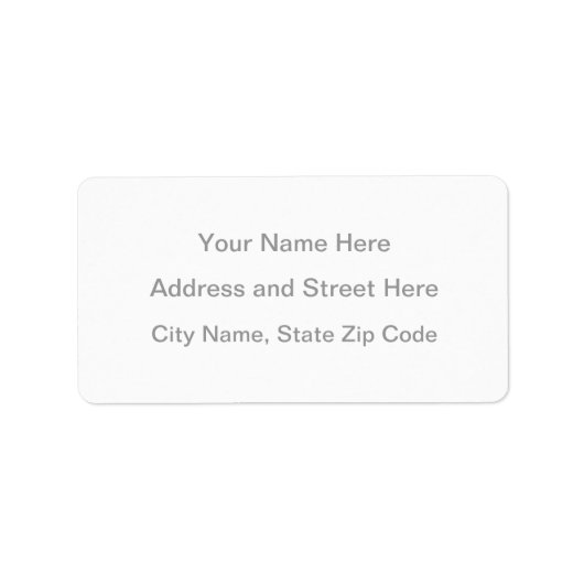 Aangepaste labels (Voorkant)