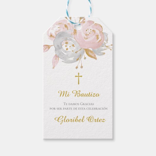 Aangepaste labels voor Confirmatie Cadeaulabel (Voorkant)