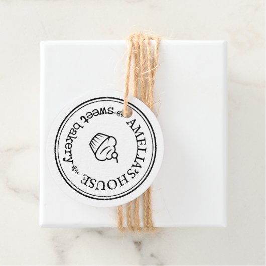 Aangepaste Labels voor grote persoonlijke Logo (In situ)