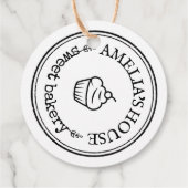 Aangepaste Labels voor grote persoonlijke Logo (Achterkant)