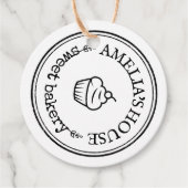 Aangepaste Labels voor grote persoonlijke Logo (Voorkant)