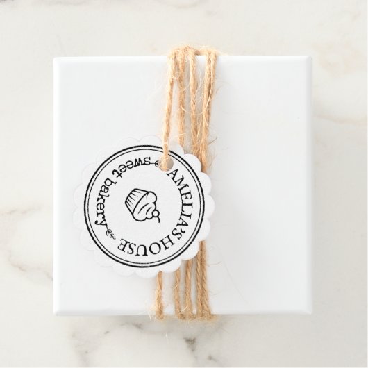 Aangepaste Labels voor grote persoonlijke Logo (In situ)