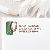 Aangepaste labels voor het retouradres van Footbal (Insitu)