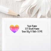 Aangepaste labels voor  regenbooghartslag (Insitu)