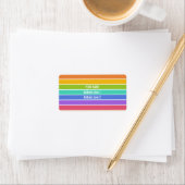 Aangepaste labels voor regenboogkleuren (Insitu)