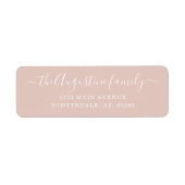 Aangepaste labels voor retouradressen (Voorkant)