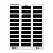 Aangepaste labels voor retouradressen (Full Sheet)