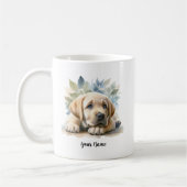 Aangepaste Labrador Retriever Mok met Quote (Links)