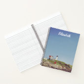 Aangepaste laptop met nubble Lighthouse Notitieboek (Binnen)