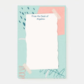 Aangepaste laptop na deze functie post-it® notes (Voorkant)