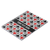 Aangepaste laptop voor kaartspeler notitieboek (Linkerzijde)