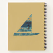 Aangepaste laptop voor zeilboten notitieboek (Achterkant)