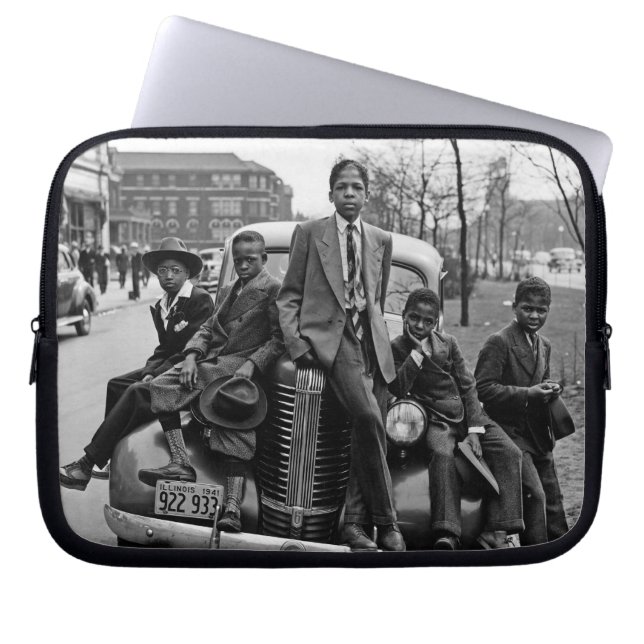 Aangepaste laptophoes laptop sleeve (Voorkant)