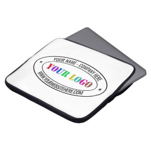 Aangepaste laptophoes met uw Logo en tekst Laptop Sleeve