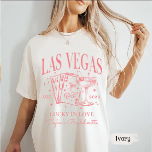 Aangepaste Las Vegas Bachelorette Party gepersonal T-shirt