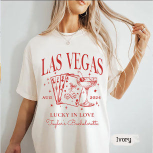Aangepaste Las Vegas Bachelorette Party gepersonal T-shirt