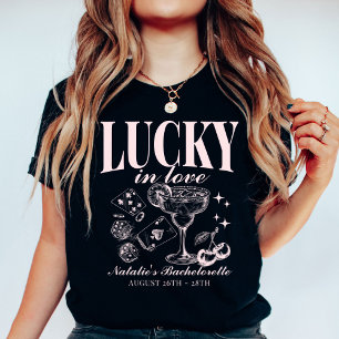 Aangepaste Las Vegas Bachelorette Party gepersonal T-shirt