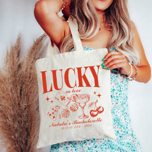 Aangepaste Las Vegas Bachelorette Party gepersonal Tote Bag