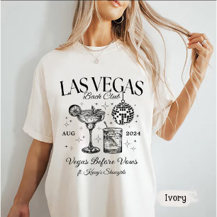 Aangepaste Las Vegas vrijgezellenfeest Persoonlijk T-shirt