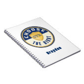 Aangepaste LDS Primary Notitieboek CTR Kies de jui (Rechterzijde)