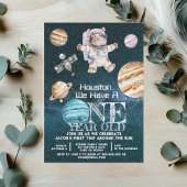 Aangepaste leeftijd Buitenruimte Astronaut Verjaar Kaart