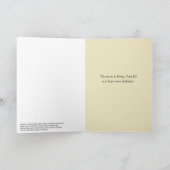 Aangepaste leeftijd en tekst spiraal melkwegstelse kaart (Binnen)