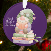 Aangepaste leesboek Monogrammed Ornament