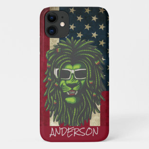 Aangepaste leeuw iPhone 11 hoesje