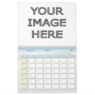 Aangepaste, lege Sjabloon kalender