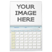 Aangepaste, lege Sjabloon kalender (Feb 2027)