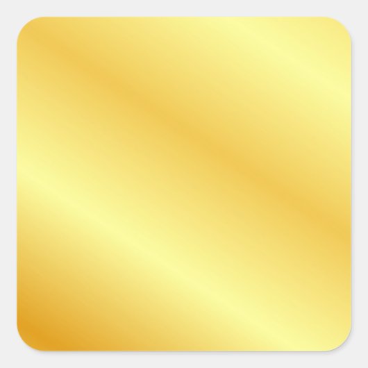 Aangepaste lege sjabloon Voeg tekst monogram Eléga Vierkante Sticker (Voorkant)