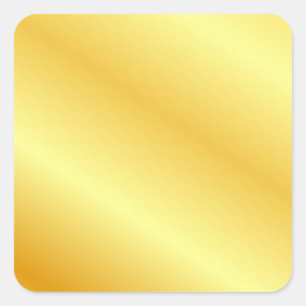 Aangepaste lege sjabloon Voeg tekst Monogram Elega Vierkante Sticker