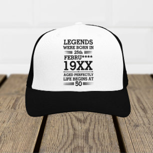 Aangepaste Legenda zijn geboren op maandjaarbasis Trucker Pet