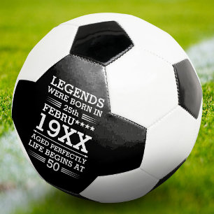 Aangepaste Legenda zijn geboren op maandjaarbasis Voetbal