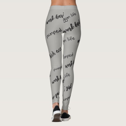 Aangepaste Leggings (Achterkant)