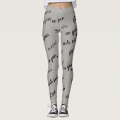 Aangepaste Leggings (Voorkant)