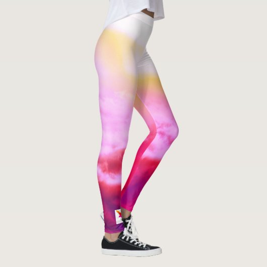 Aangepaste Leggings BIRDS (Rechts)