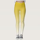 Aangepaste Leggings geel verloop (Voorkant)