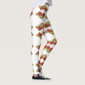 Aangepaste Leggings gele vlinders (Rechts)